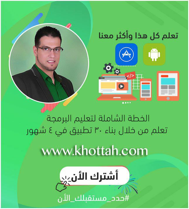 الخطة الشاملة للبرمجة