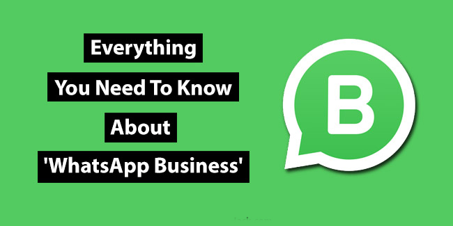 WhatsApp Business تطبيق جديد يمسح لك بالتواصل مع العملاء بكل سهولة