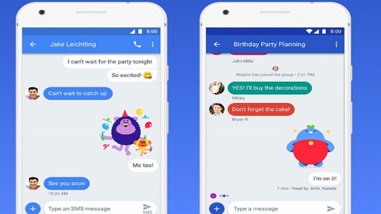 شركة جوجل تقدم فكرة CHAT للمراسلة