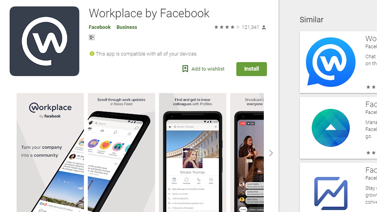تعرف على تطبيق Workplace من فيس بوك لأجهزة الحاسوب