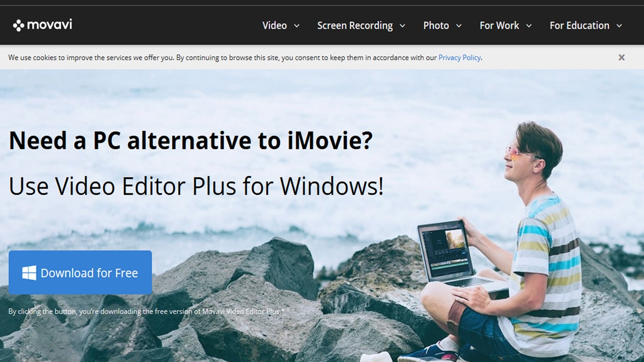برامج مجانية لتحرير الفيديو بدون علامة مائية لنظام Windows
